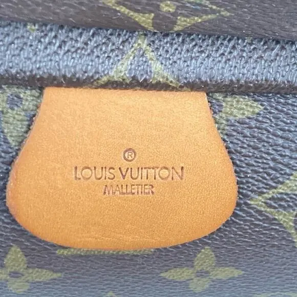 LOUIS VUITTON Monogram Serviette Fermoir Business Bag, Dr’s Briefcase Vintage - Picture 4 of 16